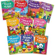 Mini Masallar Seti 1 (10 Kitap) timaş çocuk