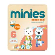 Minies 6 Numara Extra Large Bebek Bezi