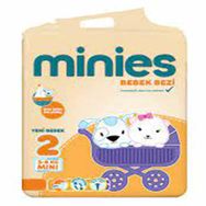 Minies No:2 Mini 120 Adet Bebek Bezi