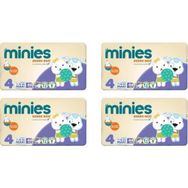 Minies No:4 Maxi 176 Adet Bebek Bezi