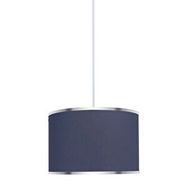 Minimal E-Ticaret Viscose 30x30x21 Gri Kumaş Avize