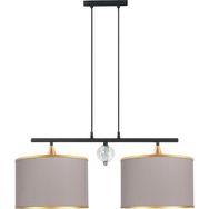 Minimal Lambent Line Crystal Plafonyer Kumaş Kum Beji Avize