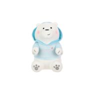 Miniso We Bare Bears Kapüşonlu Ice-Bear Peluş Oyuncak