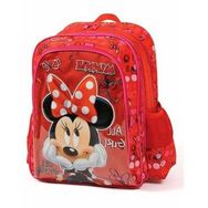 Minnie Mouse 73146 Kız Çocuk Okul Çantası Kırmızı