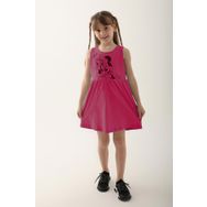 Minnie Mouse D4860-3 Karanfil Kız Çocuk Elbise