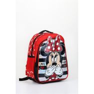 Minnie Mouse Otto-41273 Minnie Due Iconic Kırmızı Siyah Beyaz İlkokul Sırt Çantası