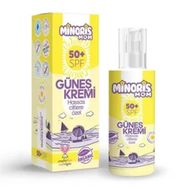 Minoris Mom Organik Hassas Ciltler İçin 50 SPF 150 ml Güneş Kremi