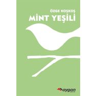 Mint Yeşili Ahşap Kuş - Özge Koşkoş