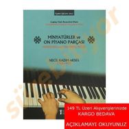 Minyatürler ve On Piyano Parçası - Miniatures and Ten Piano Pieces - Necil Kazım Akses