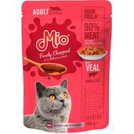 Mio 100 gr Pouch Dana Etli Yetişkin Kedi Maması