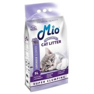 Mio 5 lt Lavanta İnce Taneli Bentonit Kokulu Kedi Kumu