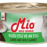 Mio 85 gr Kuzu Etli Ve Av Hayvanlı Püre Kedi Konservesi