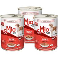 Mio Dana Et Parçacıklı 3x415 gr Konserve Köpek Maması