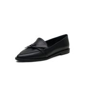 Mio Gusto Ezra Siyah Kadın Loafer Ayakkabı