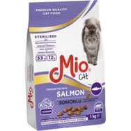 Mio Kısır Somonlu 1 kg Kedi Kuru Mama