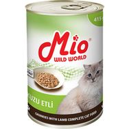 Mio Kuzu Etli 24x415 gr Kedi Konserve