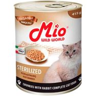 Mio Sterilised Tavşanlı 415 gr Kedi Maması