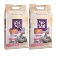 Mır Mır 10 lt 2'li Natural Pudralı Kedi Kumu