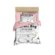 Mira Home Dream Big Dijital Baskılı 3D Pamuklu Yenidoğan Bebek Nevresim Takımı