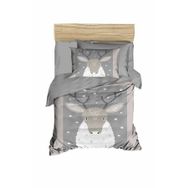 Mira Home Geyik %100 Pamuklu Yenidoğan Unisex Bebek Nevresim Takımı