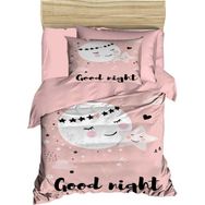 Mira Home Good Night %100 Pamuklu Yenidoğan Kız Bebek Nevresim Takımı