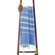 Mira Home Summer Wind Soft Mavi 100x180 cm %100 Pamuk Peştemal