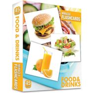 MIRACLE FLASHCARDS: FOOD AND DRINK BOX - KOLEKTIF