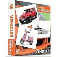 Miracle Flashcards Vehicles - 45 Pictures - Kolektif