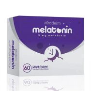 Miraderm Melatonin 3 mg 60 Dilaltı Tablet