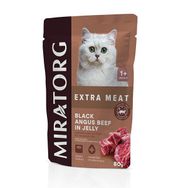 Miratorg Kısırlaştırılmış Kediler Için Jelly Sığır Etli 80 gr Yaş Kedi Maması