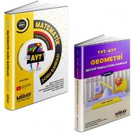 Miray 2 Kitap 2023 Ayt Matematik + Geometri Soru Bankası Seti