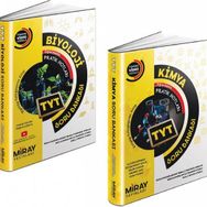 Miray 2 Kitap 2023 Tyt Biyoloji + Kimya Soru Bankası Seti