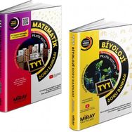 Miray 2 Kitap 2023 Tyt Matematik + Biyoloji Soru Bankası Seti