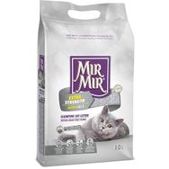 MırMır 10 lt Aktif Karbonlu Ekstra Güçlü Topaklanan Bentonit Parfümsüz Kedi Kumu