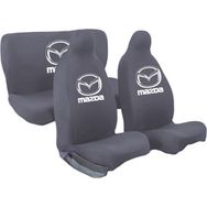 Mirsepet Mazda 323 Gri 4 Parça Set Oto Koltuk Kılıfı