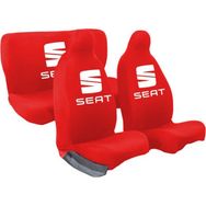 Mirsepet Seat Alhambra Tam Set Kırmızı Oto Koltuk Kılıfı