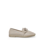 Miss F DS22011 2FX Bej Kadın Loafer