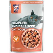 Miss Kis 100 gr Premium Pouch Kuzulu Yetişkin Kedi Konservesi