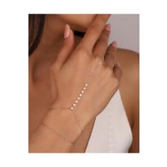 Mistik Silver Sıralı Yıldızlı Gümüş Şahmeran Bileklik