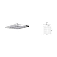 Mistillo MTD16 Tepe Duş Başlığı