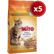 Mito 1x5 kg Adult Cat Tavuklu Yetişkin Kedi Maması