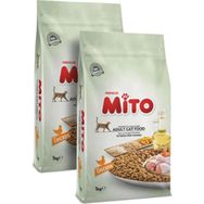 Mito Tavuklu 2x1 kg Yetişkin Kedi Maması