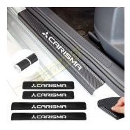 Mitsubishi Carisma 4 Adet Karbon Kapı Eşiği Sticker