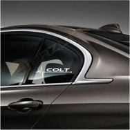 Mitsubishi Colt Siyah Ritim Oto Sticker