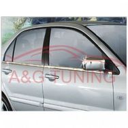 Mitsubishi Lancer Tk 2004-2008 Paslanmaz Çelik Krom Cam Çıtası