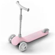 Mitu MİTU23444 Pembe Işıklı Ayarlanabilir 3 Tekerlekli Scooter