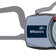 Mitutoyo 209-407 Analog Göstergeli 0-20 mm Ölçüm Aralıklı Hassas Kollu Yoklayıcı