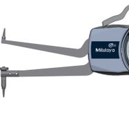 Mitutoyo 209-912 Analog Göstergeli 0-50 mm Ölçüm Aralıklı Hassas Kollu Yoklayıcı