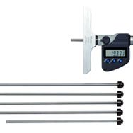 Mitutoyo 329-250-30 0-150 mm Ölçüm Aralığı Dijital Değiştirilebilir Uçlu Derinlik Mikrometresi