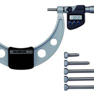 Mitutoyo 340-523 600-700 mm Değiştirilebilir Uçlu Dijital Dış Çap Mikrometre